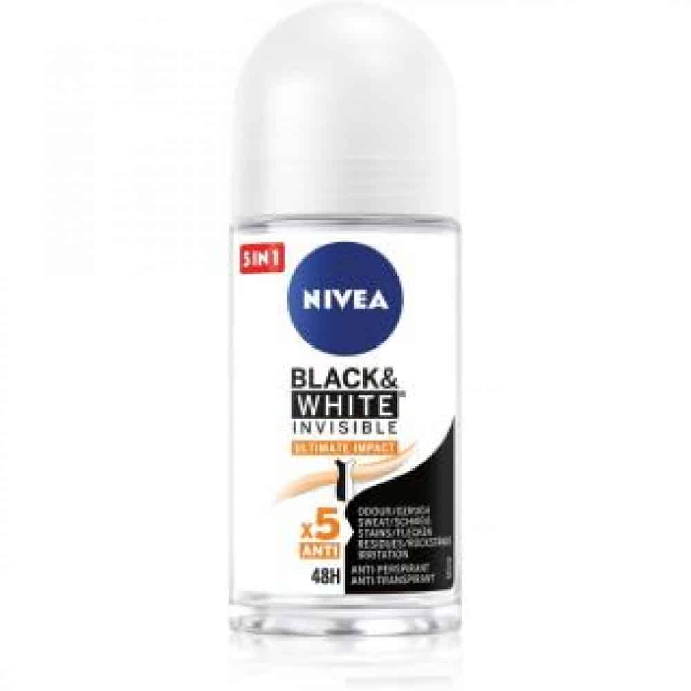 Дез.Рол-он Nivea Blac&White Impact 50 мл