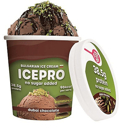 Протеинов сладолед Icepro дубайски 450мл