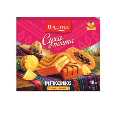 Суха паста престиж папая/ананас 300гр