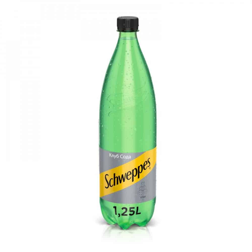 Schweppes сода 1,25 л.