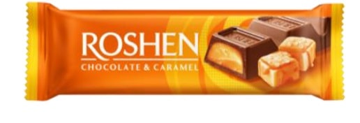 Шоколадов бар Roshen карамел 30гр