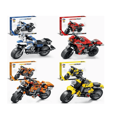 Конструктор мотор, 4 цв