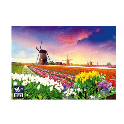 Пъзел Залез в Нидерландия