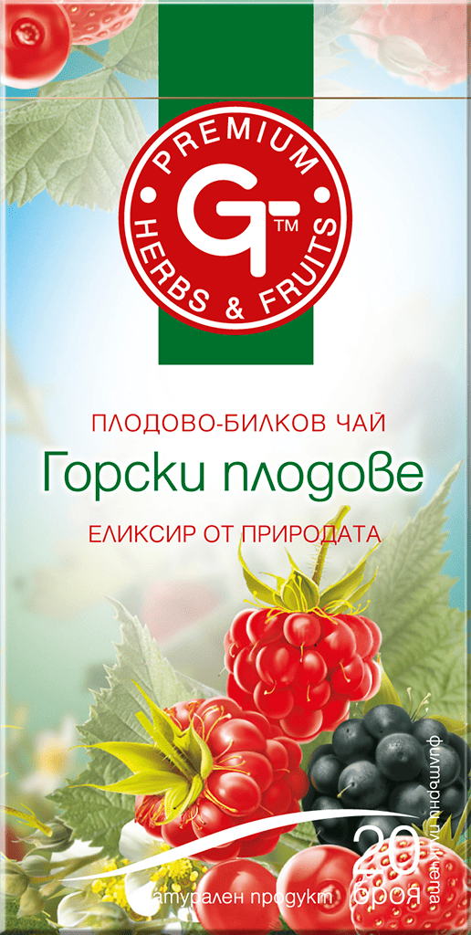Билков чай с горски плодове Премиум 30гр