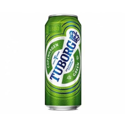 Бира Tuborg кен 0.5л