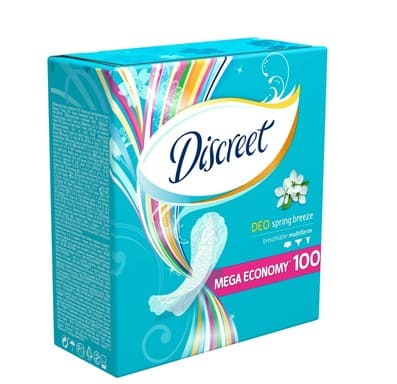 Ежедн. превръзки Discreet Sp.breeze 100бр