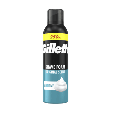 Пяна за бръсн.Gillette Sensitive 250мл
