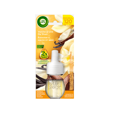 Air wick ел.пълн. ванилия/масло ший 19мл