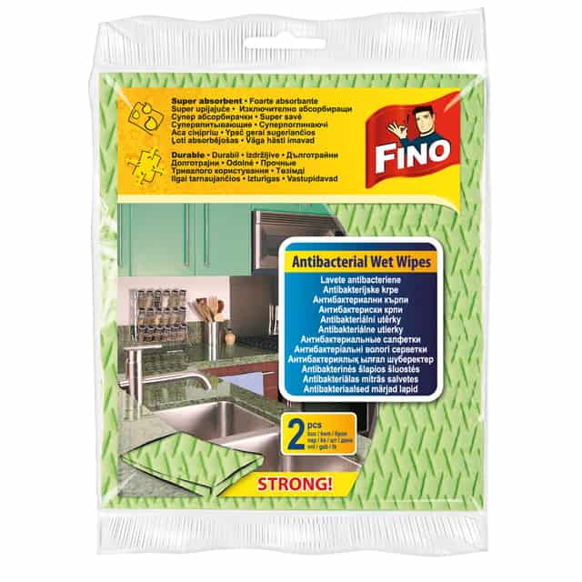 Кърпи Fino антибактериални 2 бр