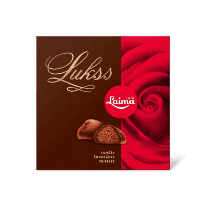 Бонбони в кутия трюфел laima 116гр