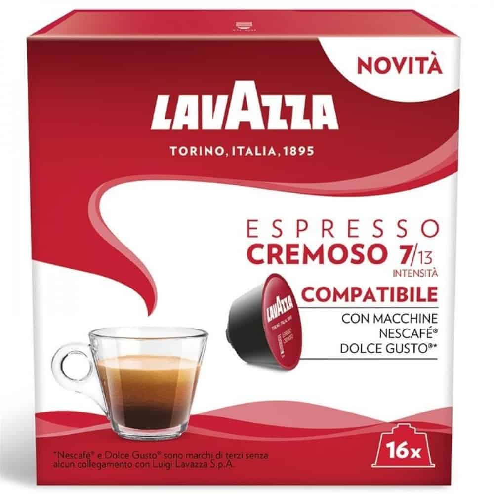 Dolce Gusto съвместими капсули Lavazza Espresso cremoso 16 бр 