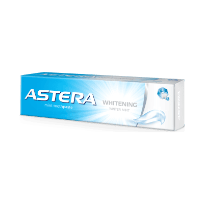 Паста Astera Active + уайтънинг 100мл
