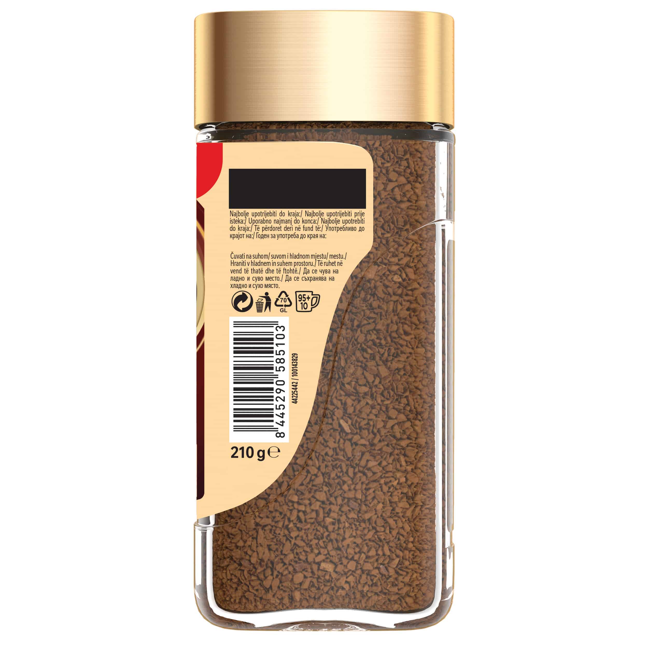 Разтворимо кафе Nescafe Gold 190+20гр