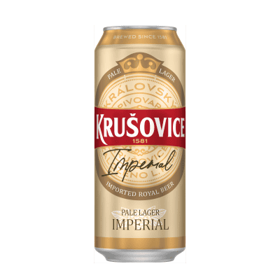 Бира Krusovice Империал кен 0.5л