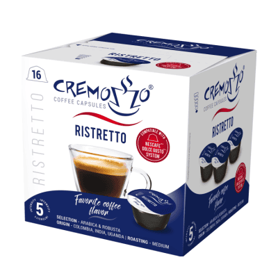 Кафе Cremozzo Ristretto капс.16бр