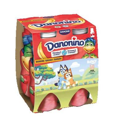 Напитка Danonino Банан 4х100гр