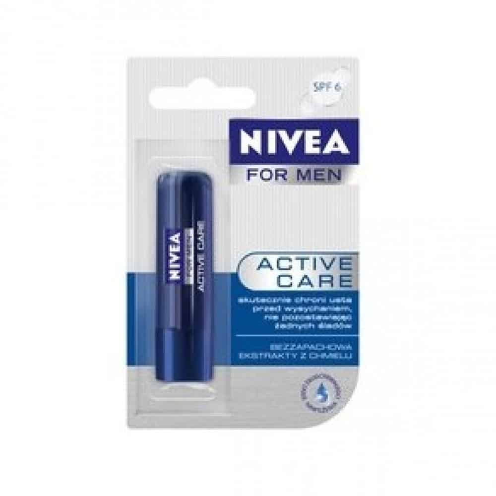 Балсам за устни Nivea Active Men 4.8гр