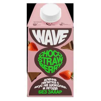 Мл.напитка Уейв шоко ягода без захар 500мл