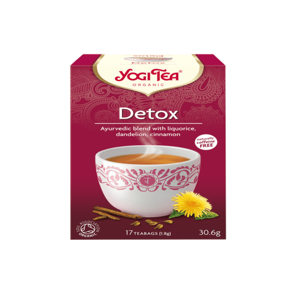 Био чай Детокс Yogi Tea в 17 пакетчета