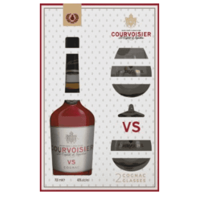 Коняк Courvoisier vs 0.7л + 2 чаши