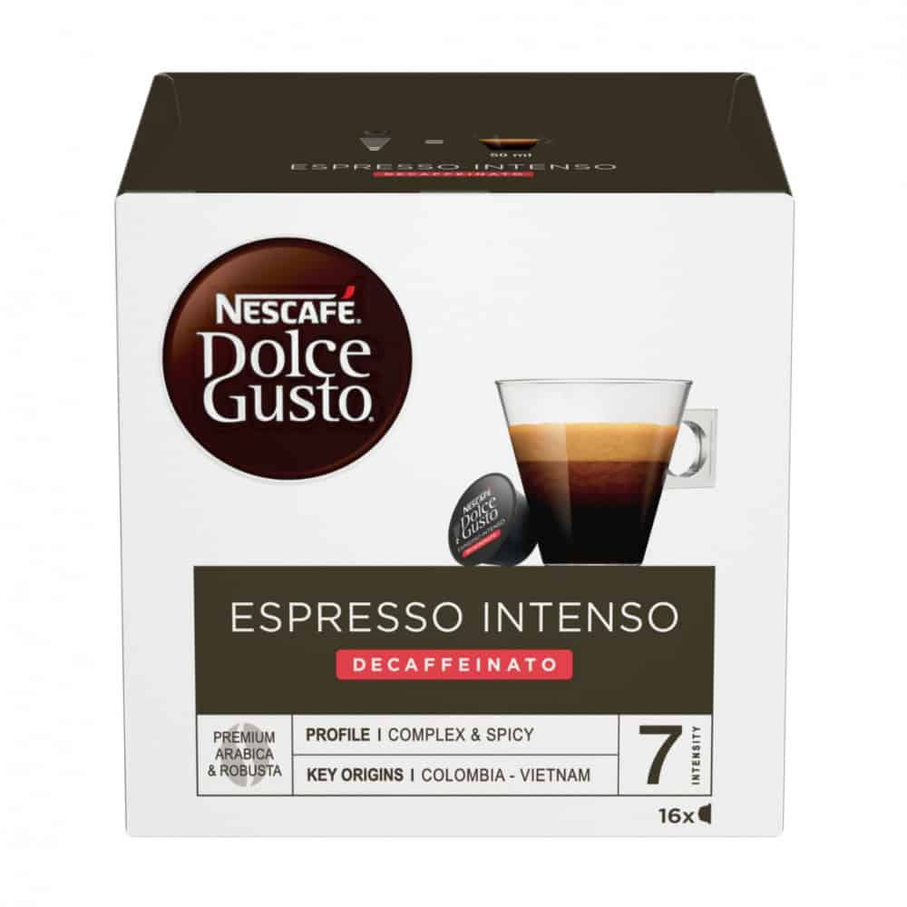 Nescafe DG Espr.intenso Decaff.капсули16бр