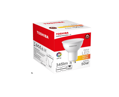 Led крушка Toshiba GU10 50w/345LM