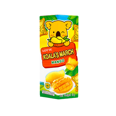 Бисквитки koala's march манго 37гр