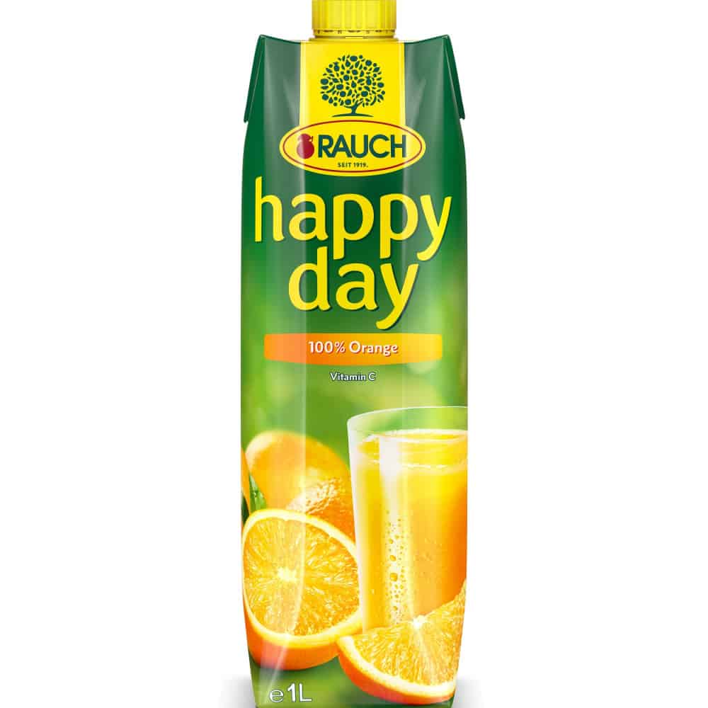 Нат.сок Rauch Happy Day порт. 100% 1 л