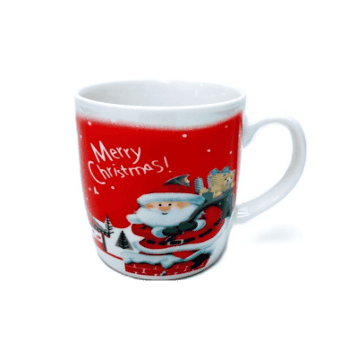 Чаша порц.коледна merry christmas