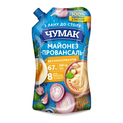 Майонез провансал 67% 300гр