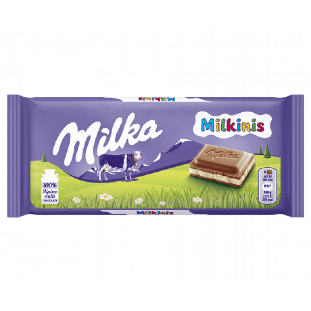 Шоколад Milka Milkinis 87.5гр