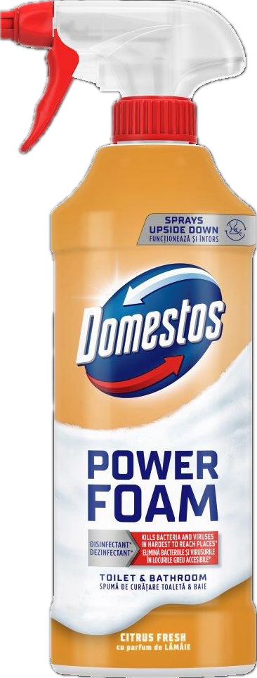 Преп.за баня Domestos пяна Цитрус 435мл