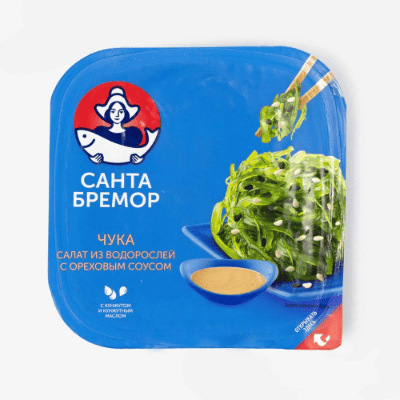 Салата мор.водорасли Чука ядков сос 150гр