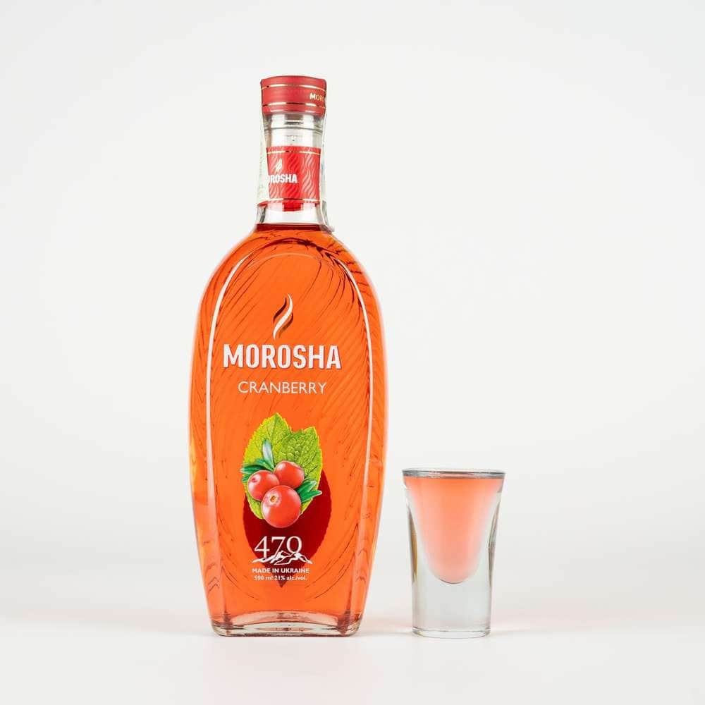 Настойка Мороша клюква 21% 0.5л