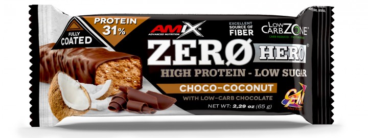 ZeroHero Protein Bar Chocol. coconut 65гр