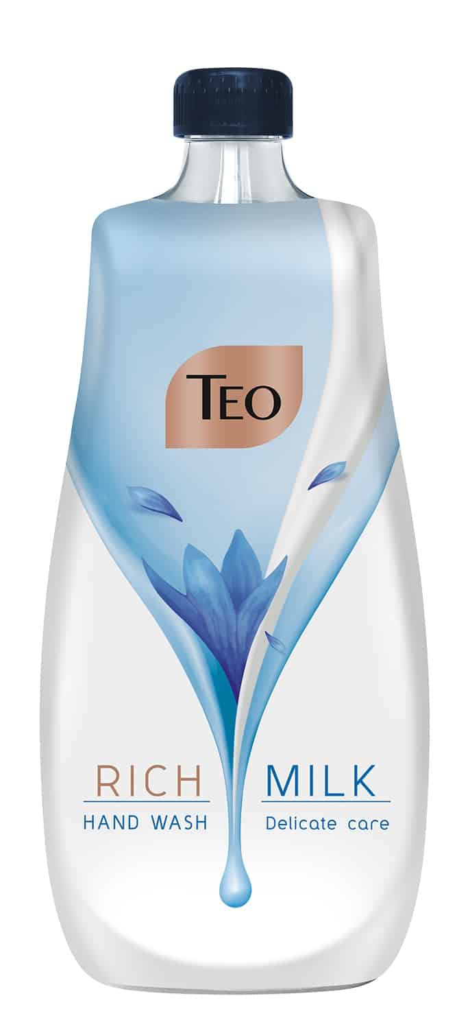 Сапун Teo Rich Milk Delicate Care, 800мл