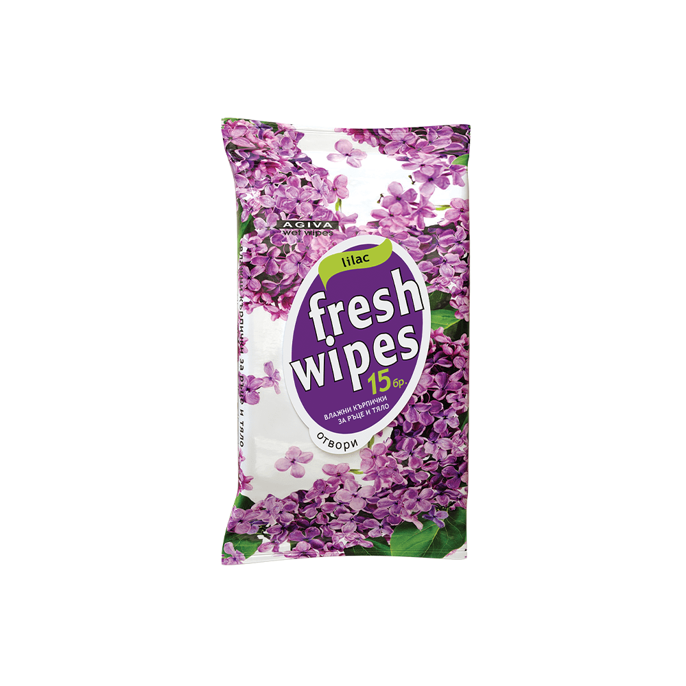 Влажни кърпи Fresh плодови 15 бр