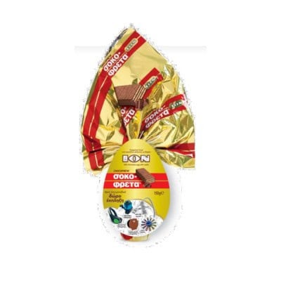 Шок.яйце ion с вафла 150гр