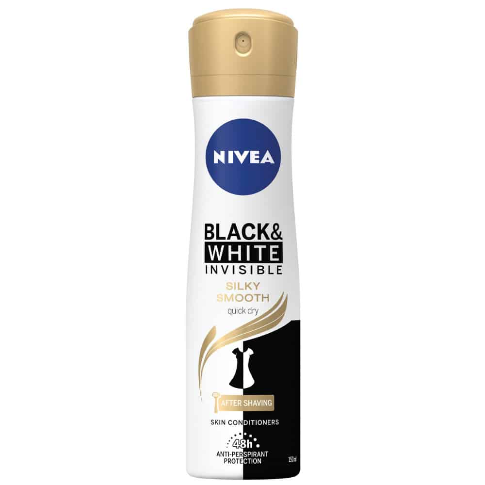 Дез.Nivea Black&White Silky Smooth 150мл