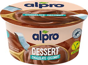 Десерт пудинг Alpro кокос и шоколад 135 гр