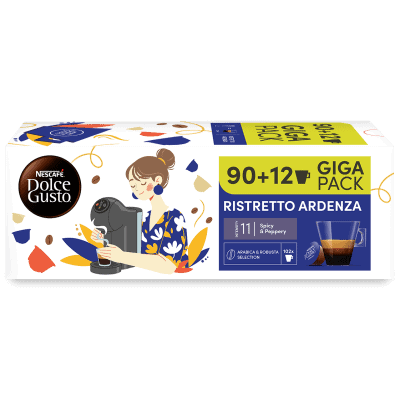 Нескафе Dolce Gusto ristr. ardenza 90+12бр