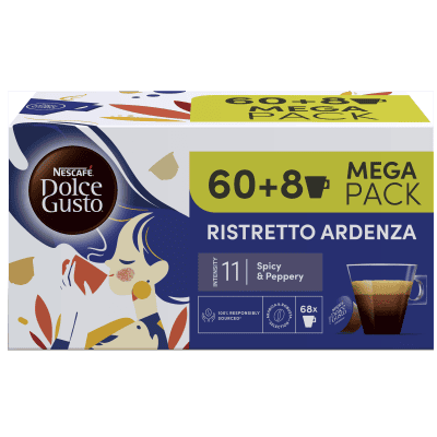 Nescafe DG ristr.ardenza 60+8бр