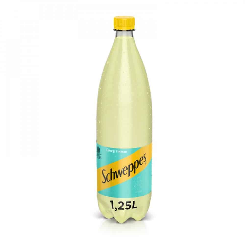 Schweppes битер лимон 1,25 л