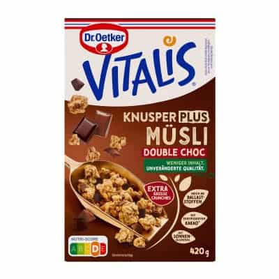 Мюсли Dr. Oetker Vitalis двоен шок. 420гр 
