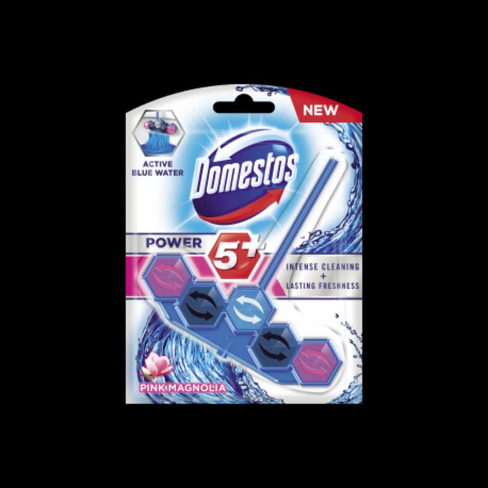 Т.Ч.блкче Domestos Power 5 Blue розов 53гр