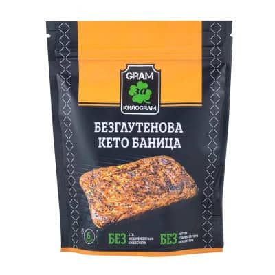 Безглут.смес за кето баница грам 170гр