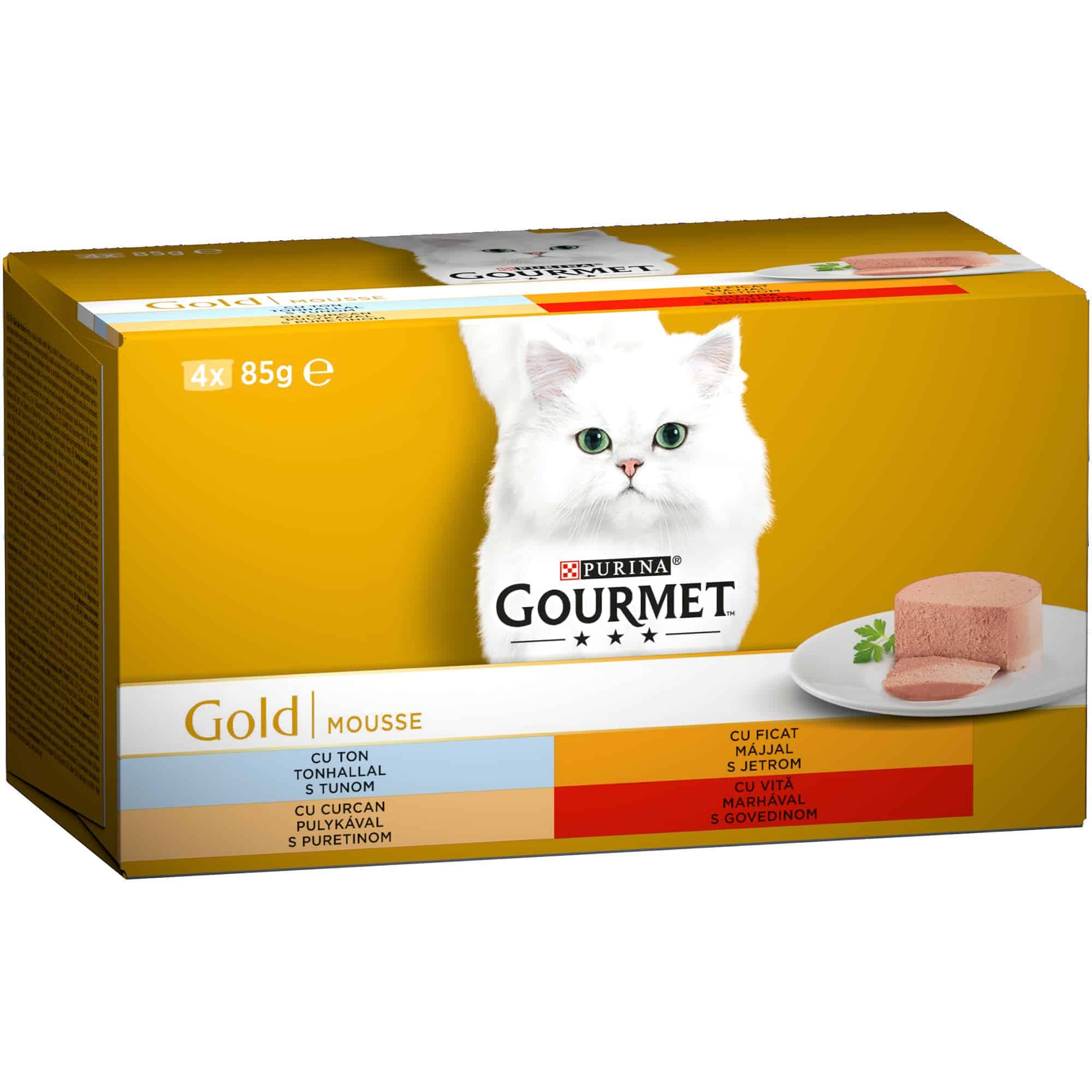 Храна Gourmet gold, пастет 340 гр.