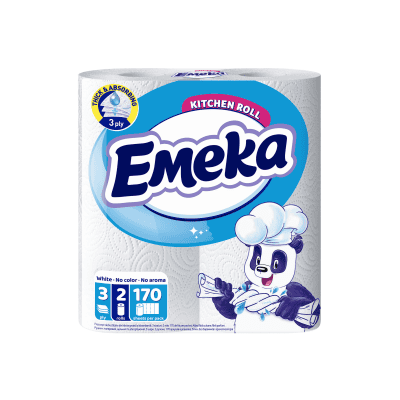 Кухненска хартия Emeka White, 2 бр.