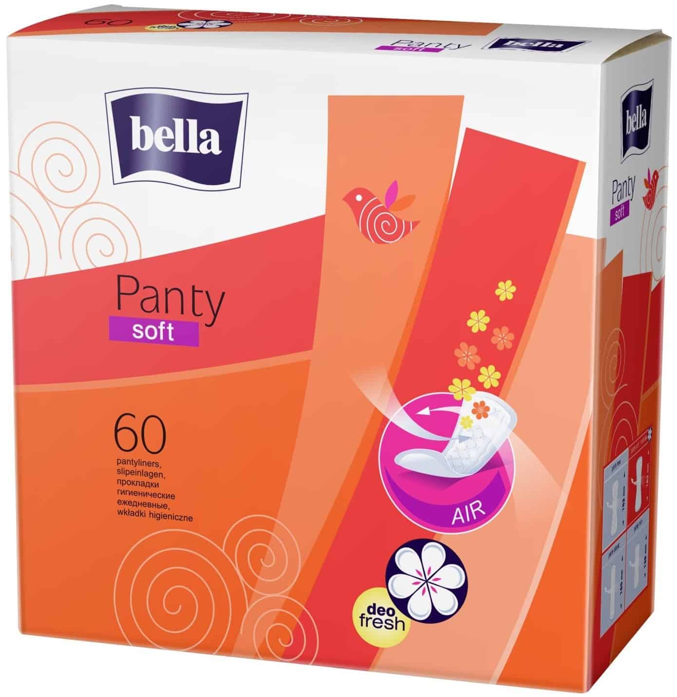 Ежедн.превръзки Bella Panty Soft deo 60бр