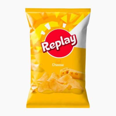 Чипс Replay със сирене 75гр